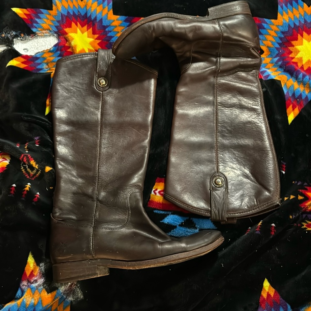 Frye Brown Knee High Boots